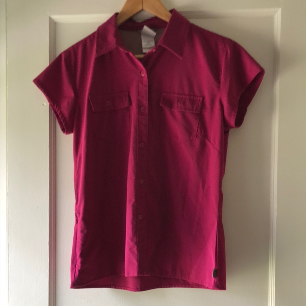 The North Face Pink Short Sleeve Shirt